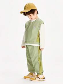 mini bala 男童寬鬆版型運動服，龍年春裝