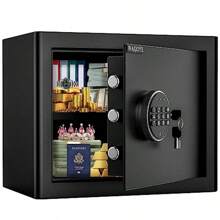 Safe Boxes For Home Digital Electronic Security Keypad Large Safes Cabinet Safe With Key Lock For Home Hotel Business Office Money Gun Jewelry Passport Storage 38.5L - 38L - View 1