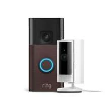 Ring Battery Powered Video Doorbell DIY Wireless Camera Head-To-Toe HD View Easy Installation 5 Min 30-Day  Trial - SatinNickel1 - View 1