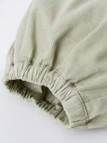 mini bala Spodnie dziecięce z kordu o luźnym kroju, miękkie, długie spodnie wiosenne dla chłopców i dziewcząt