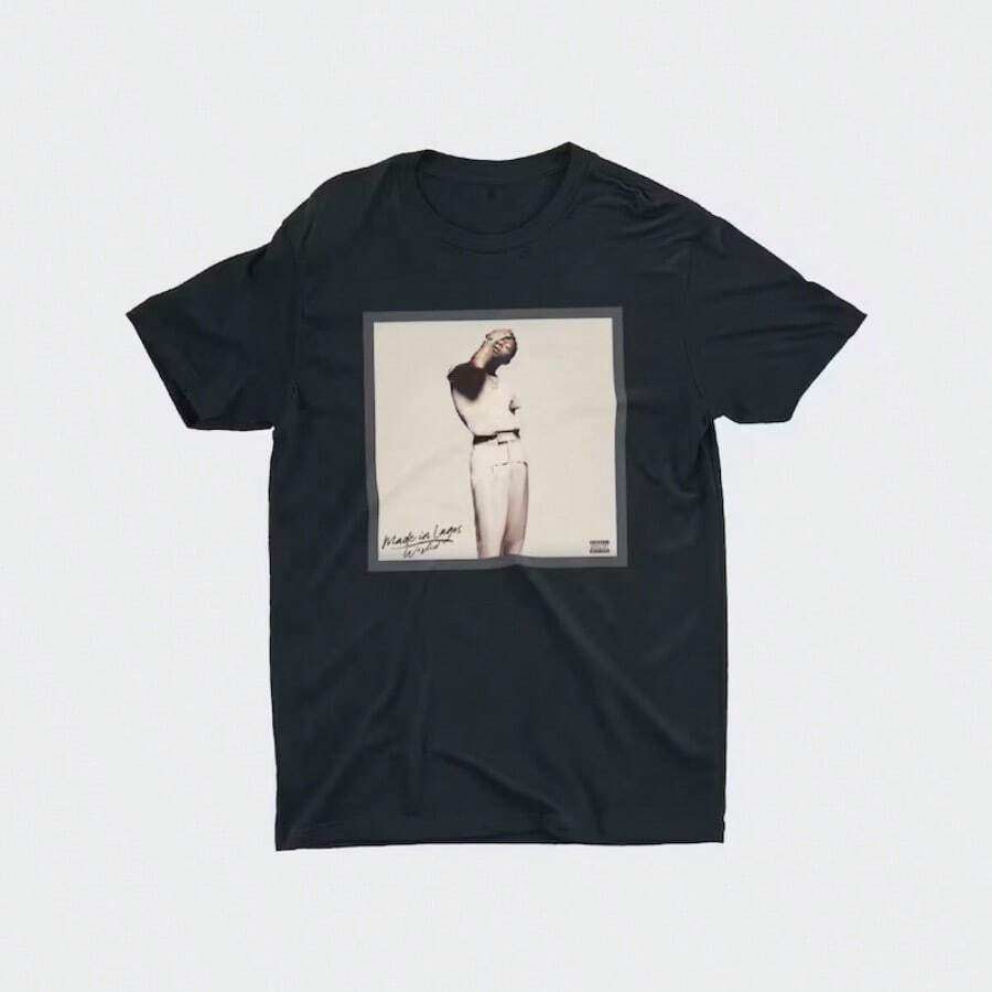 Wizkid Made In Lagos Printed T-Shirt In Black Classic-Fit