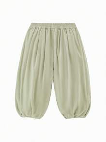 mini bala Spodnie dziecięce z kordu o luźnym kroju, miękkie, długie spodnie wiosenne dla chłopców i dziewcząt