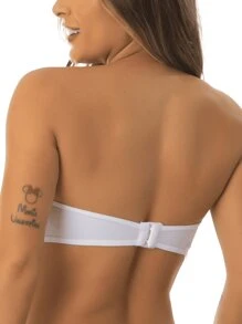 Strapless Bra With Pala Lingerie Pad - trắng - Xem 3