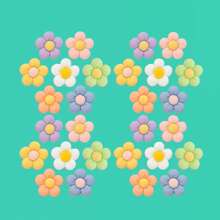 1 Set Of 5/10/20/30/50pcs Random Flower Themed Shoe Decorations, Can Be Matched With Other Shoe Accessories For Decoration. Suitable For Birthday, Party, Holiday, Valentine's Day. Shoe Decor, Shoe Accessories, Shoe (Accessories) Decoration