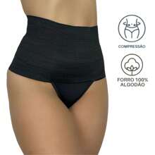 Kit 2 Galena Women's Shaping Belt, High Waist, Firm, High Compression, Non-Marking, Comfortable, Adult - Nhiều màu - Xem 5
