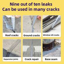 Doeyvose Fast-Drying Filler Adhesive For Cracks And Stone Surfaces - Waterproof, Heat And Cold Resistant Sealant For Walls, Repairs - Grey - View 11