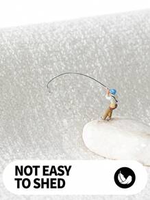 1入組,採用聚酯纖維製成的可愛熊貓卡通設計防滑柔軟舒適床邊墊飾品 - 彩色 - 查看 10