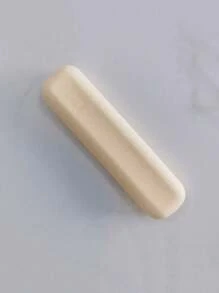 1 pieza Estuche protector de silicona para brochas de maquillaje, bolso de viaje portátil a prueba de polvo para almacenar brochas de maquillaje/lápices/lápiz labial/rímel y otras herramientas cosméticas, bolsa de aseo, bolsa de viaje, almacenamiento de maquillaje, bolsa de playa, vacaciones, artículos esenciales, útiles escolares, artículos esenciales de viaje, para mujer, para dormitorio universitario, para baño