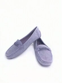 Women Flats - Purple - View 2