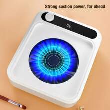 New Heart-Shaped Nail Dust Remover With High Suction Power Brushless Motor, Portable Powerful Nail Dust Collector - 粉色 - 查看 6