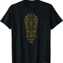 Interview With The Vampire Golden Coffin T-Shirt - Black - View 1