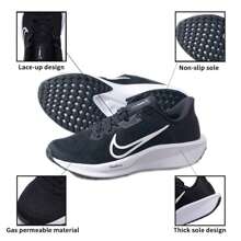 Nike Zapatos para correr en carretera para mujeres Quest 6, zapatos de running cómodos FD6034-001 - Negro/Blanco/Gris hierro - Ver 7