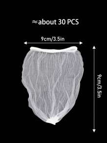 100 piezas Bolsas de filtro desechables para fregadero de cocina de color blanco, filtro de malla desechable para fregadero, atrapador de desechos, bolsa de filtro de fregadero, red de filtro de fregadero, filtro de trampa de drenaje de un solo uso, bolsa de filtro de fregadero de cocina, filtro de malla de fregadero, rejilla de filtro de drenaje de fregadero, red de basura reutilizable y resistente, filtro de malla de esquina de fregadero, filtro de drenaje de fregadero antiobstrucciones con elástico, bolsa de filtro de basura desechable de malla fina