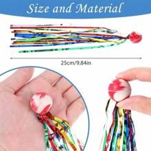 20 Stück bunte Kometen-Sternbälle mit Quasten, Gummibälle, lose kleine Springbälle, geeignet für Spaßpartys, Geburtstage, Trick-or-Treat-Geschenke, Halloween, Weihnachten, Klassenpreise, Schulanfangspreise, Herbstdekorationen, Heimdekoration, Raumdekoration (sortierte Farben)