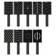 Cat Eye Gel Nail Polish Set With Magnet, Cat Eye Nail Polish, Magnetic Nail Polish, Cat Eye Magnet, Nail Art Design Tools - Multicolor - View 4