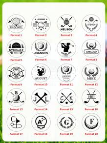 LICVIC 1pc Personalized Golf Ball, Customized Photo & Name Golf Ball For Men, Couples, Face Design Golf Ball, Suitable For Valentine's Day Gift, 4.26cm/1.67in - 3 Styles - 20 Specifications, Fun Golf Ball For Men, Customized Gift For Him/Her, Dad, Mom, Friends, Grandpa, Unique Father's Day Gift, Housewarming Gift,Home Decor Living Room - Style a - View 5