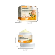 OUHOE 50g 姜黄瘦身霜，紧致塑形按摩膏，提升和紧致肌肤，增强皮肤弹性，恢复皮肤活力，针对大腿、手臂、背部脂肪、腹部。滋润和提亮肌肤