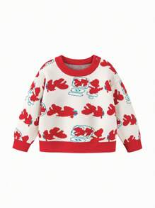 mini bala Suéter tejido de Año Nuevo para niña, ropa de invierno cálida para niños y niñas