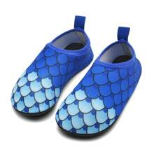 儿童水上乐园水上运动涉水攀岩游泳一键闭合速干水上鞋 - 藍色 - 查看 1