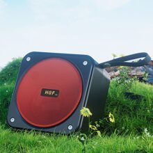 Bocina Radio Portátil Con  Bluetooth Usb Fm - Azul - Ver 5