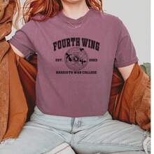 Fourth Wing Basgiath War College Vintage Soft Unisex T-Shirt