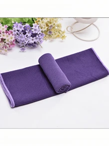 Toalha esportiva multicolorida de secagem rápida, toalha refrescante para exercícios ao ar livre, maquiagem, ioga, ciclismo, absorve o suor, escola, volta às aulas, viagem, itens essenciais para viagem, itens essenciais para casa, toalha, cuidados com a pele