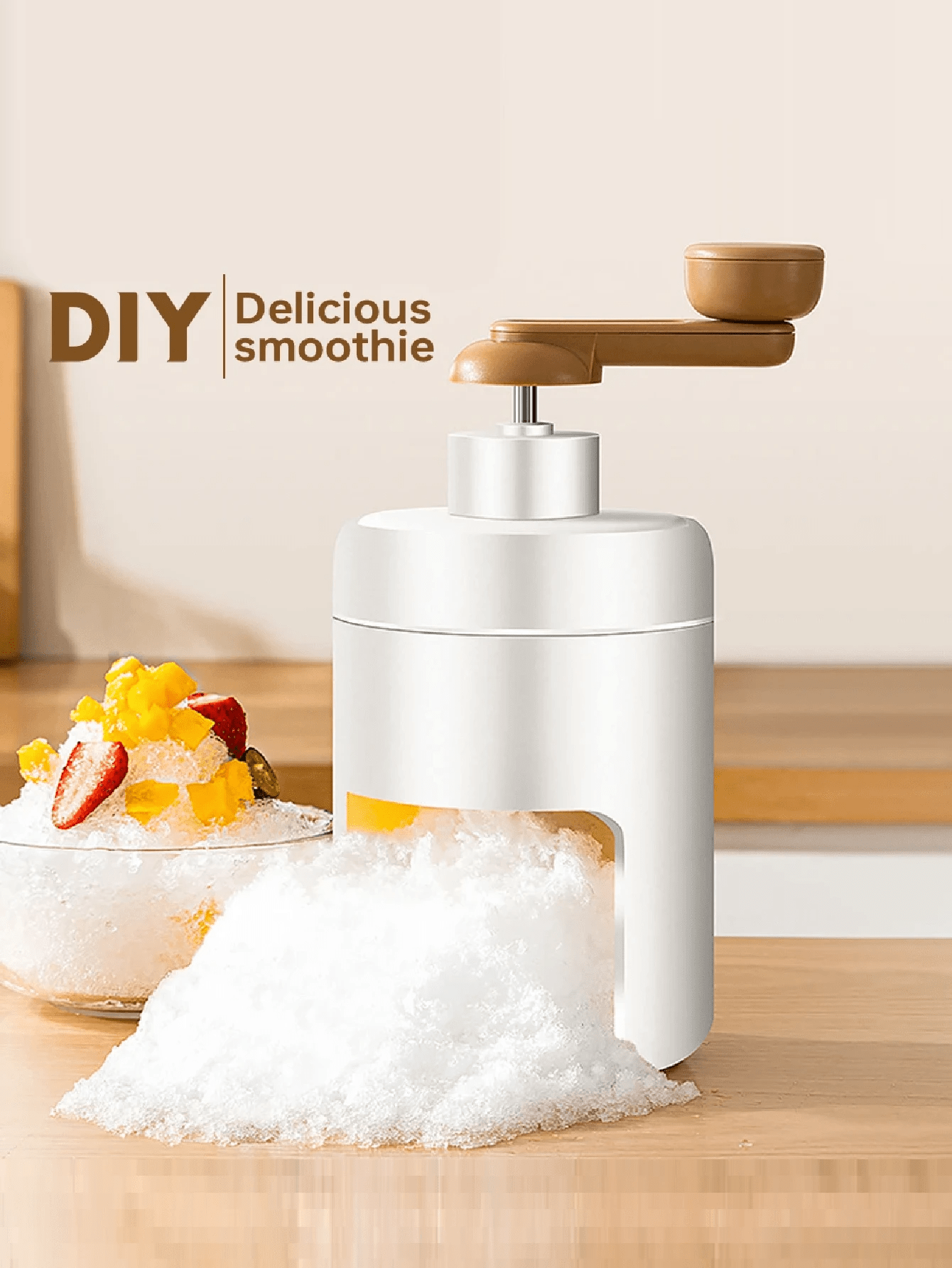 مبرد ثلج يدوي،، شفرة من الفولاذ المقاوم للصدأ، منا...