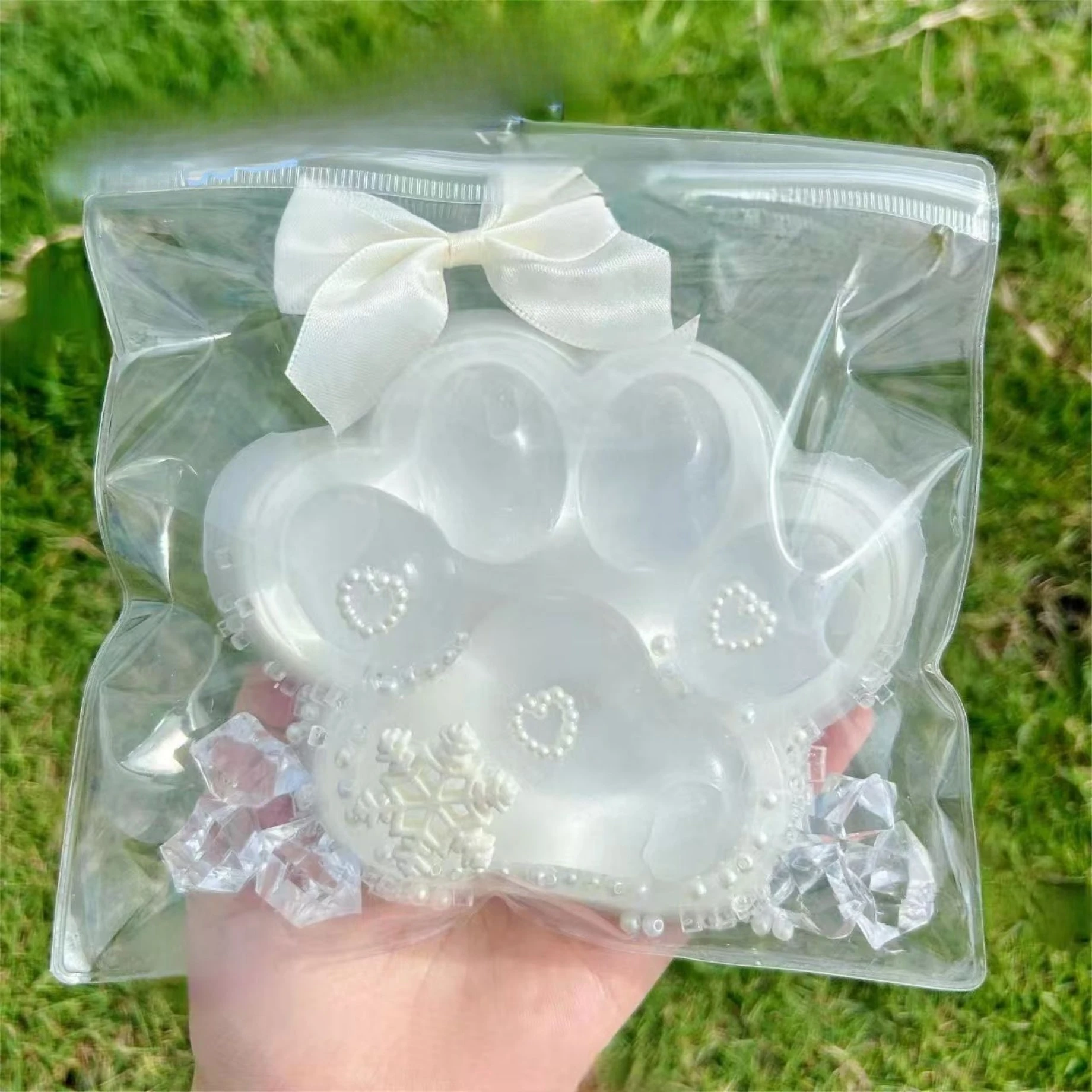 New Transparent Cat Paw Squeeze Toy Large Size Silicone Flocked Realistic Cat Claw Anti Stress New Transparent Cat Paw Squeeze Toy Large Size Silicone Flocked Realistic Cat Claw Anti Stress