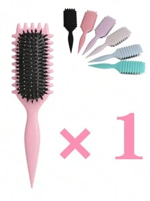 Cepillo para definir rizos, cepillo de peinado para cabello rizado para desenredar, dar forma y definir rizos para mujeres y hombres con menos tensión, diseñado por Candy Brush por Candy Brush, cepillo de pelo, peine, herramientas de peluquería, productos y accesorios de peluquería para salón de belleza, artículos de viaje esenciales