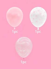 31 piezas/10 piezas Globos de látex rosas de 12 pulgadas con lazos, adecuados para decoración de fondo de fiesta de cumpleaños, decoración de boda, decoración de fiesta de propuesta, decoración del hogar para el Día de la Madre, fotografía al aire libre, decoración de fiesta de San Valentín, accesorios fotográficos, decoración de escenarios