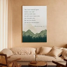 1 Pc Inspirational Canvas Wall Art Canvas Print Positive Canvas Painting Office Home Wall Decor Framed Gift For Living Room Bedroom
