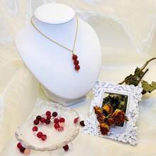 480 件玻璃珠用于珠宝制作，24 种颜色 8 毫米水晶珠手链制作和 DIY 工艺品 - 彩色 - 查看 4