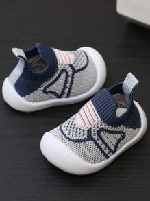 yibubu Yibubu Blue Baby Shoes Mesh Breathable Kids Boy Shoes, Soft-Sole Non-Slip Newborn First Walker Girls Shoes, Infant Outdoor Sneakers Toddler Shoes Indoor Floor Slipper