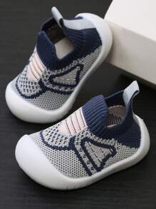 yibubu Yibubu Blue Baby Shoes Mesh Breathable Kids Boy Shoes, Soft-Sole Non-Slip Newborn First Walker Girls Shoes, Infant Outdoor Sneakers Toddler Shoes Indoor Floor Slipper