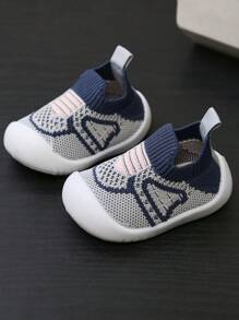 yibubu Yibubu Blue Baby Shoes Mesh Breathable Kids Boy Shoes, Soft-Sole Non-Slip Newborn First Walker Girls Shoes, Infant Outdoor Sneakers Toddler Shoes Indoor Floor Slipper