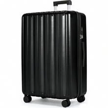 Suitcase Large 28 Inch Expandable Hard Shell Lightweight Polycarbonate Travel Luggage Durable High Capacity With Wheels TSA Lock. - Black - View 1