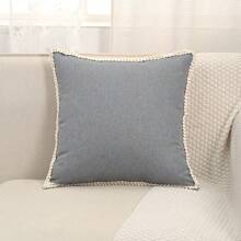 1pc Chenille Braided Decorative Throw Pillow Case For Living Room, Sofa, Bedroom