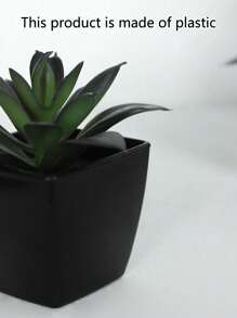 1/3/5pcs Artificial Succulents Mini Potted Plants - Suitable For Home, Office, Desk, Bathroom, Bedroom, Garden Decoration Gifts Birthday Graduation,Garden Decor,Outdoor Plant,Gardening,Fake Flowers Home Decor Back To School Room Decor School Supplies