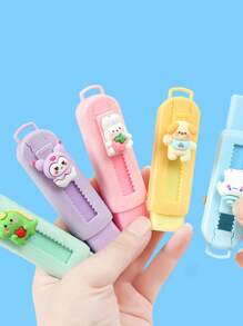 sanrio1 no use One Piece 1pc/3pcs/6pcs Set Random Memetis, Kukumi, Jade Jade Dog Kk Eraser, Clean And Crumb-Free, Cute Elementary School Student Reward Stationery Supplies Kids Creative, Various Colors And Designs, Small And Convenient, Creative High Quality Student Stationery, Exam Stationery, Office Supplies, Family, Friends, Colleague Gifts - Boys, Girls, School Use,Halloween Gifts