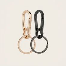 3 peças/1 peça Chaveiro Metálico Multifuncional, Clipe Organizador de Chaveiro de Fácil Remoção, Chaveiro de Casa e Carro com Argola para Chaves (Dourado/Preto/Prata), Chaveiro Criativo de Porquinho de Leite com Desenho de Desenho Animado, Decoração Multiuso para Carro, Mochila ou Bolsa, Presente da Moda para o Natal, para Jóias, Artesanato em Crochê, Decoração de Mochilas, Acessório de Bolsa de Luxo, Dia dos Namorados, Acessórios de Jóias da Moda, Presentes de Aniversário e Feriados para Casais, Adequado para Encantos de Bolsa, Chaves do Carro