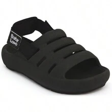 Children's Orthopedic Sandals For Girls And Boys, Comfortable And Adjustable - màu đen - Xem 5