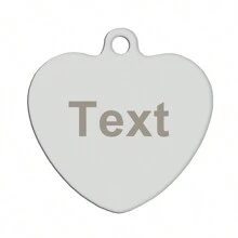 Customizable 10 Font Options, 4 Color Choices, Personalized Pet Name And Contact Information Tag, Stainless Steel Anti-Lost Name Plate For Cats And Dogs - Multicolor - View 84