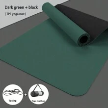 TPE Yoga Mat, Non-Slip, Fitness Exercise Mat With Carrying Strap, Suitable For Home, Pilates, And Floor Workouts - Multicolor - View 12