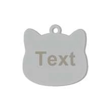 Customizable 10 Font Options, 4 Color Choices, Personalized Pet Name And Contact Information Tag, Stainless Steel Anti-Lost Name Plate For Cats And Dogs - Multicolor - View 55