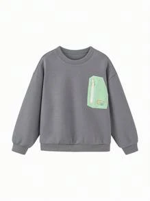 mini bala Kids' Breathable Sweatshirt, And Cool Spring Layer