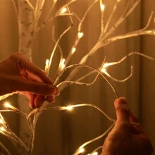 1Pc 4FT/72LED,6FT/156LED Berkenboom Licht,8 Functies, Lamp Vloer Kunstmatige Berkenboom Met Licht Voor Thuis Festival Feest Verjaardag Bruiloft,Kerstdecoratie,Thanksgiving Decoratie,Woonkamerdecoratie,Binnen- En Buitendecoratie,Kamerdecoratie Kerstdecoratie Kerstlicht Slaapkamerdecoratie Woondecoratie Feestdecoratie Vakantie Festivalkerstcadeau Thanksgiving Kerstboomdecoratie Ornamenten