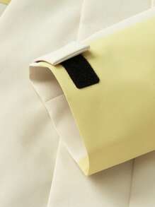 mini bala Kids' Windproof Hooded Jacket, Waterproof Lightweight Outerwear - Light Khaki - View 7