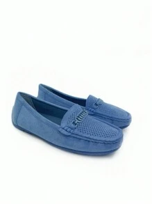 Women Flats - Màu xanh lam - Xem 4