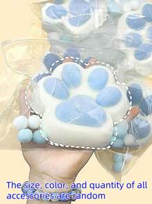 1/6/12个装巨型可爱猫/熊掌造型软萌减压玩具，捏捏乐，解压玩具，柔软可爱，便携式捏捏乐，办公减压玩具，儿童礼物，儿童玩具，女孩玩具，男孩玩具，感官玩具，女孩礼物，儿童派对礼品，女孩游戏，男孩游戏，儿童游戏，理想的节日礼物，派对礼品，礼品袋填充物，课堂奖励，派对礼品袋填充物，派对礼品袋填充玩具，生日派对礼品，复活节礼物，复活节玩具，复活节篮子礼物，趣味礼物 - 多顏色 - 查看 12