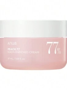 Anua Peach 77 Niacinamide Cream, Daily Face Moisturizer,Face Moisturizer For Dry Skin With Vitamin B12, Collagen, Ceramide, Panthenol,50ml